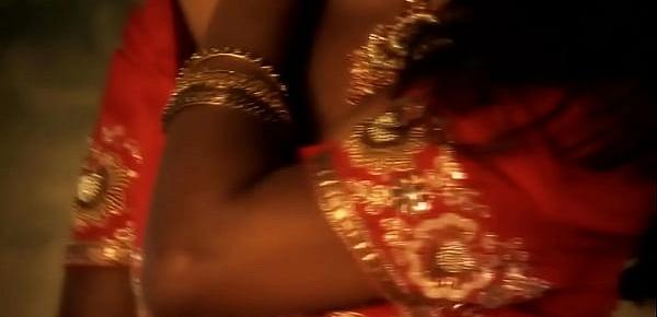  Dark Beauty From Exotic India Making Fun Session Alone